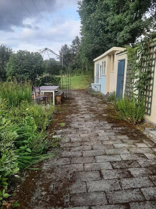 Off Grid Rosie Sheperd Hut And Summerhouse Plus 1 Acre At Tanyrallt Appartement Llanybyther Buitenkant foto